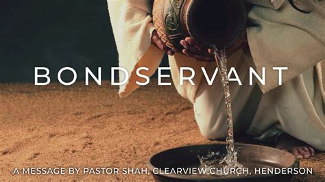 » Bondservant by Pastor Abidan Shah