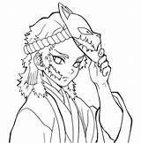 sabito De Demon slayer sketch template