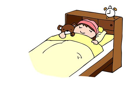 Woman Sleeping Clipart