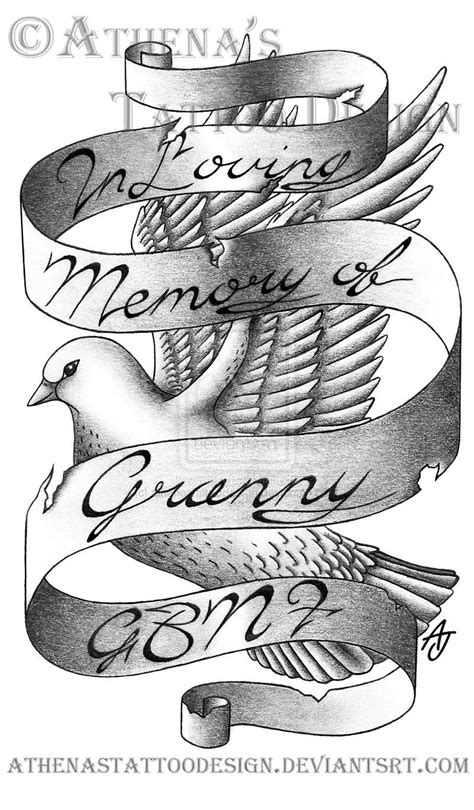 In Loving Memory... by athenastattoodesign on DeviantArt | In loving ...