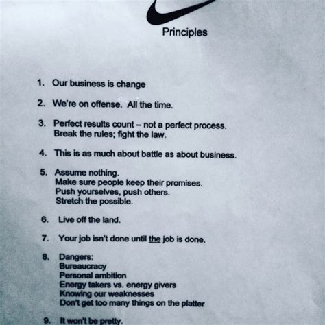 Nike Principles – Hackerpreneur