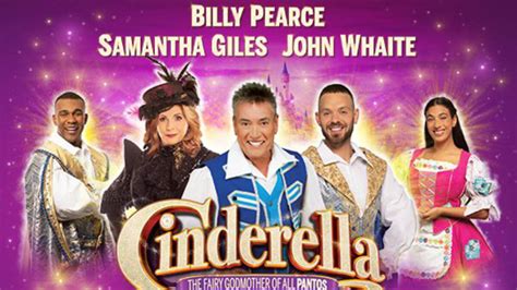 Bradford Alhambra Theatre 2023 panto Cinderella tickets and cast