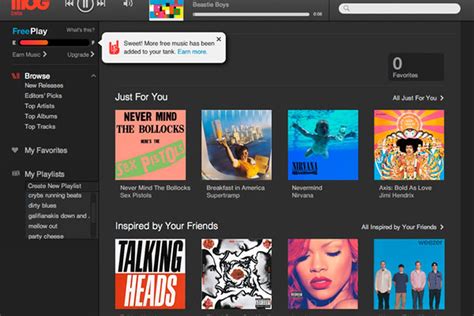 MOG streaming music service shut down - The Verge