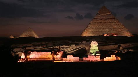 Sound and Light Show Pyramids of Giza - Deluxe Travel Egypt