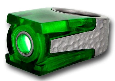 This Green Lantern Ring Projects A Signal To Alert The Corps