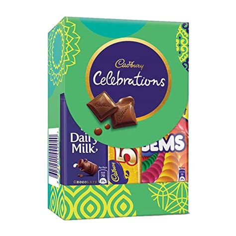 Cadbury Celebrations Assorted Chocolate Gift Pack, 64.2g- Pack of 8 400 ...