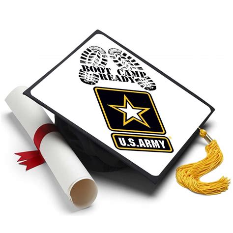 U.S. Army Boot Camp Ready Decorated Grad Cap Decorating Kit - Etsy