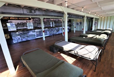 Authentic WWII-era barracks on display at Patton museum, open to the ...