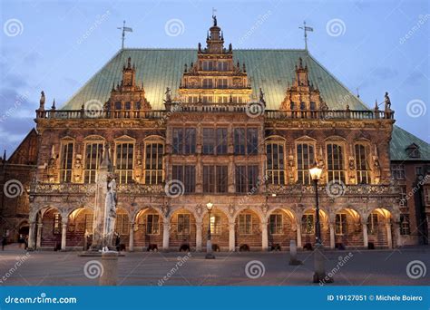 Bremen town hall stock image. Image of german, building - 19127051