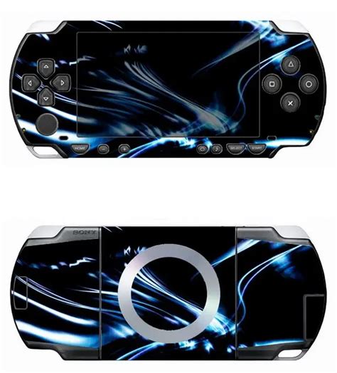 DARK BLUE 006 Vinyl Skin Sticker Protector for Sony PSP 1000 skins Stickers for PSP1000-in ...