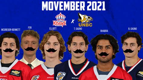 Spruce Kings Partner With UNBC For Movember 2021 | Prince George Spruce ...