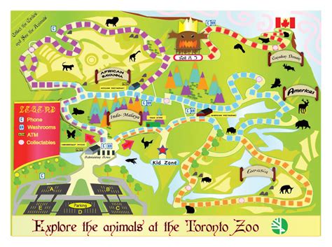 Toronto Zoo Map by Modal--Soul on DeviantArt