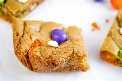 Halloween Monster Blondies