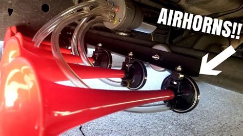 How to Install Air Horn to Your Truck- The Guide- CAR FROM JAPAN