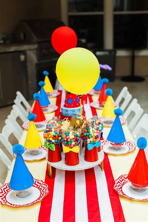 Kara's Party Ideas "The Greatest Showman" Circus Birthday Party | Kara ...