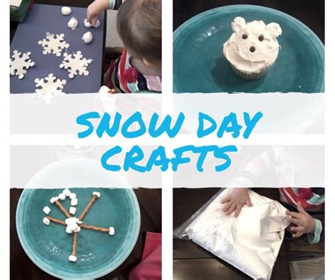 Seven No-Fail Snow Day Craft Projects