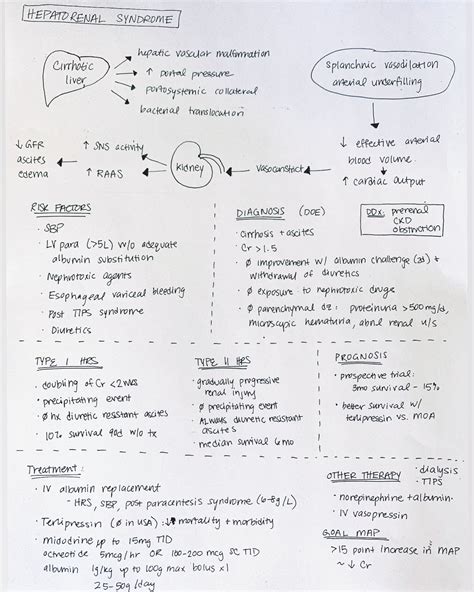 Hepatorenal Syndrome - Pathophysiology, Risk Factors, Types, Diagnosis ...