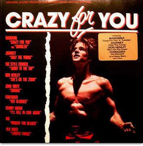 Crazy For You (Original Motion Picture Sound Track) (1985, Vinyl) | Discogs