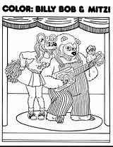 Mitzi And billy Bob coloring Sheet  Cartoon Styles Chuck E Cheese sketch template