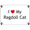 Ragdoll Cat T-Shirt - I love my From Animal Den