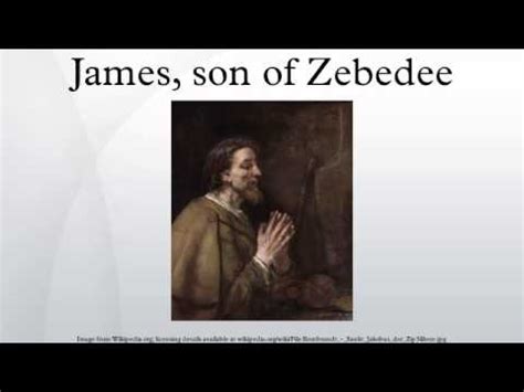 James, son of Zebedee - YouTube