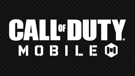 HD White Call Of Duty Mobile COD Game Logo PNG | Citypng