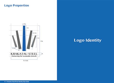 Krakatau Steel Brand Identity Style Guide on Behance