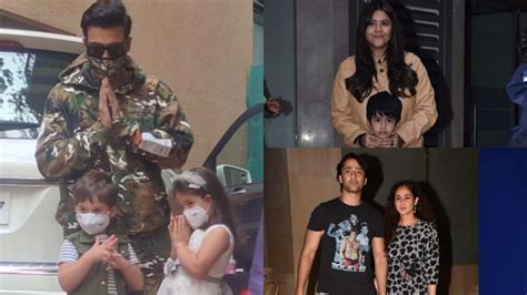 Ekta Kapoor hosts birthday bash for son Ravie: Karan Johar with twins, Shaheer Sheikh-Ruchikaa ...