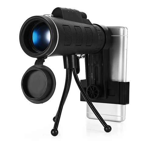 40x60 Dual Focu Monocular Outdoor Single Mini HD Monoculars for Cell Phone Camera Lens Zoom ...