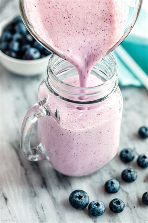 Blueberry Coconut Milk Smoothie {Dairy Free} | Coconut milk smoothie, Coconut milk smoothie ...