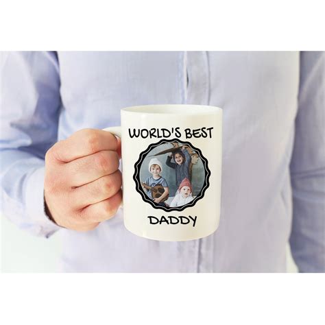 Dad Photo Mug Personalized Gift for Daddy Custom Kids Mug - Etsy