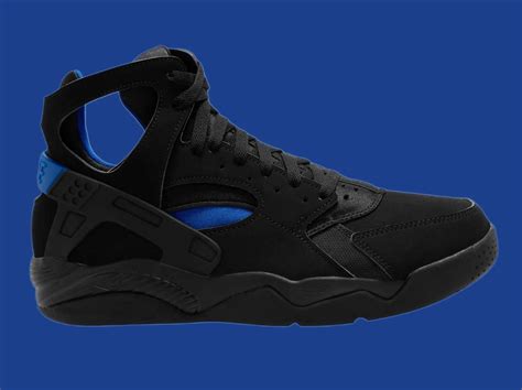 Nike Air Flight Huarache Black Lyon Blue FD0188-002 | SBD