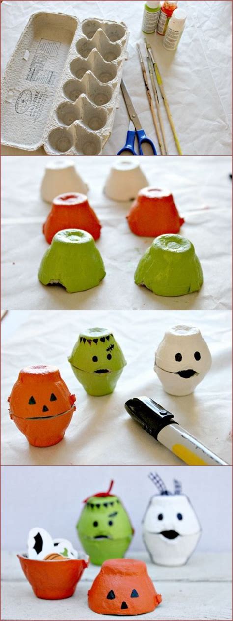 Halloween crafts | Kids crafts, Idee per halloween, Artigianato festività