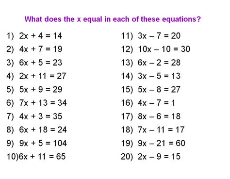 Printables. 2 Step Algebra Equations Worksheets. Tempojs Thousands of ...