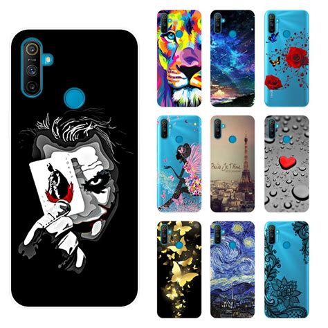 Realme C3 Case Painted Cartoon TPU Back Cover Soft Phone Case RealmeC3 C 3 Phone Casing | Shopee ...