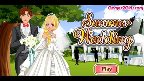 Summer Wedding Dress up Game - YouTube