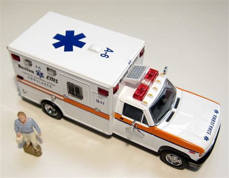 My Code 3 Diecast Fire Truck Collection: Ford F-350 Boston EMS #6 12105