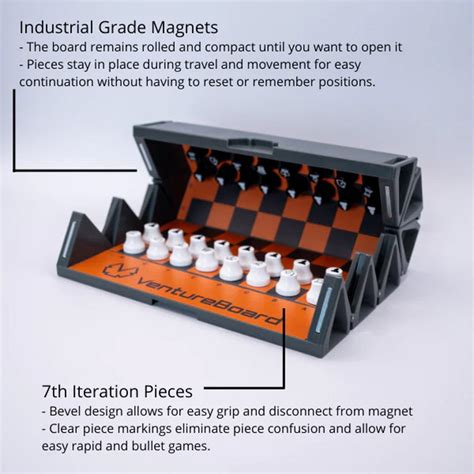 VentureBoard Travel Chess Set