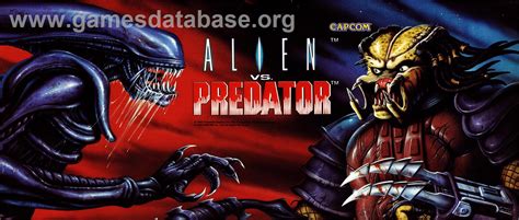 Alien vs. Predator - Arcade - Artwork - Marquee