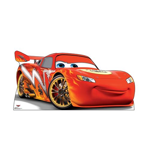 Cardboard People Lightning McQueen Life Size Cardboard Cutout Standup - Disney Pixar's Cars ...