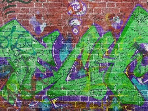 Graffiti Wall Texture Free Download (Brick-And-Wall) | Textures for ...