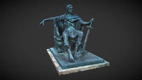 Statue of Constantine the Great, York - Buy Royalty Free 3D model by ...