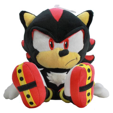 New Authentic Sanei 9" Shadow Stuffed Plush Sonic the Hedgehog | Shadow ...