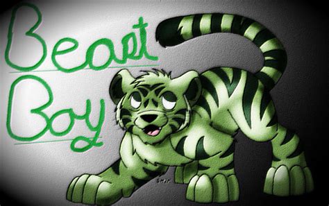 Beast Boy Tiger Form by TOBOEANDHIGE on DeviantArt