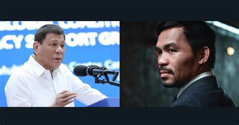 Duterte feels Pacquiao 'too old' for boxing - The Filipino Times