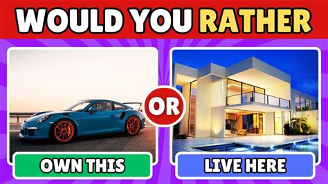 Would You Rather...? | Luxury Edition 💵💎 - YouTube