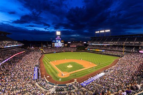 I was at Coors Field last night,