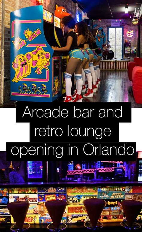 This bar is a gamer's dream! | Downtown orlando, Arcade bar, Orlando