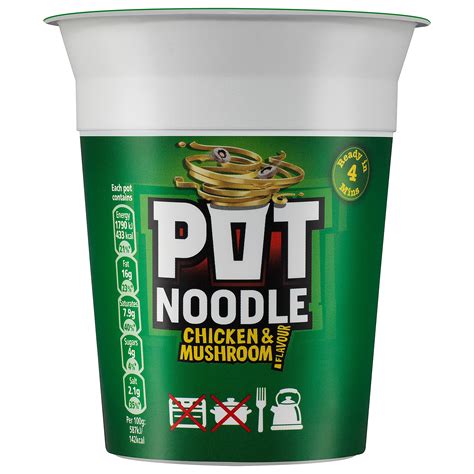 Pot Noodle Chicken Mushroom King Pot Morrisons | ubicaciondepersonas.cdmx.gob.mx