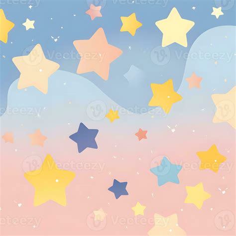 pastel stars background wallpaper. Generative AI 30597743 Stock Photo at Vecteezy